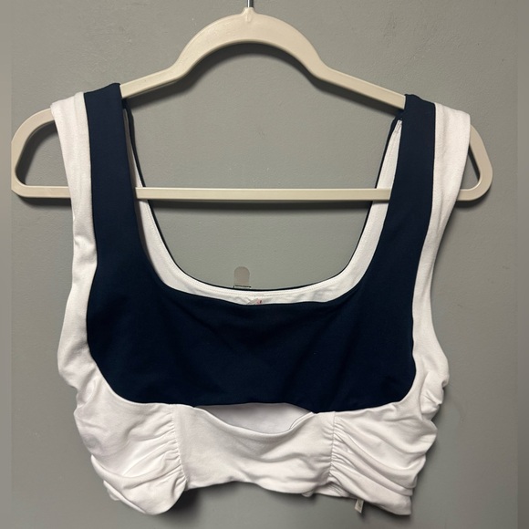 FP Movement Heart To Heart Colorblock Cami in Blue/White Size XL RT $48 NWOT - Picture 5 of 6